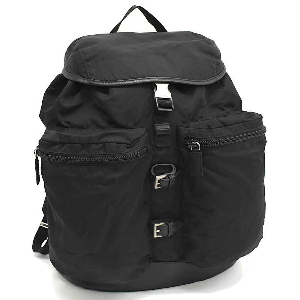 Prada Nylon Backpack Rucksack Backpack Black - image 1